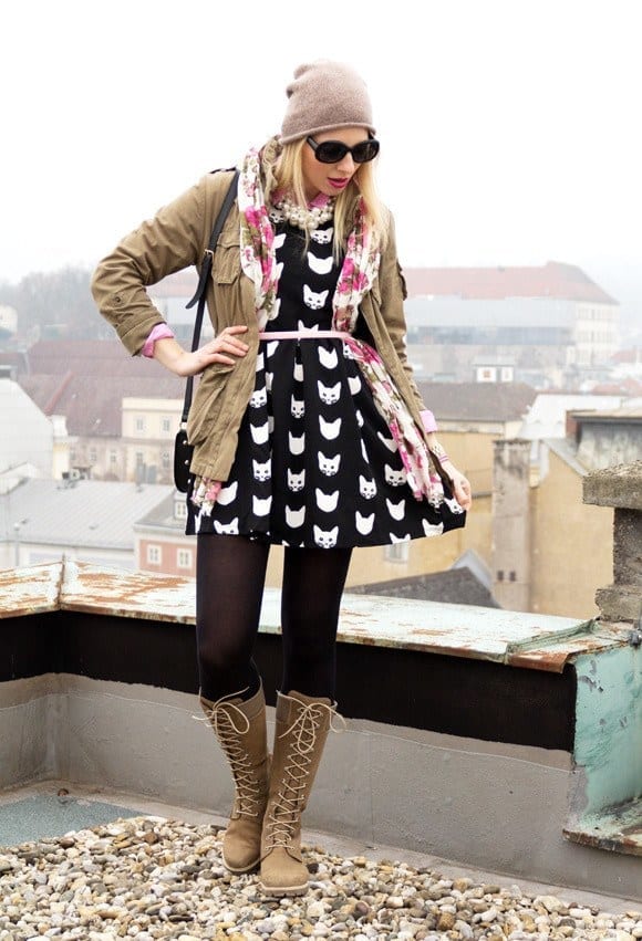 24 Cute Outfits to Wear with Timberland Boots For Girls