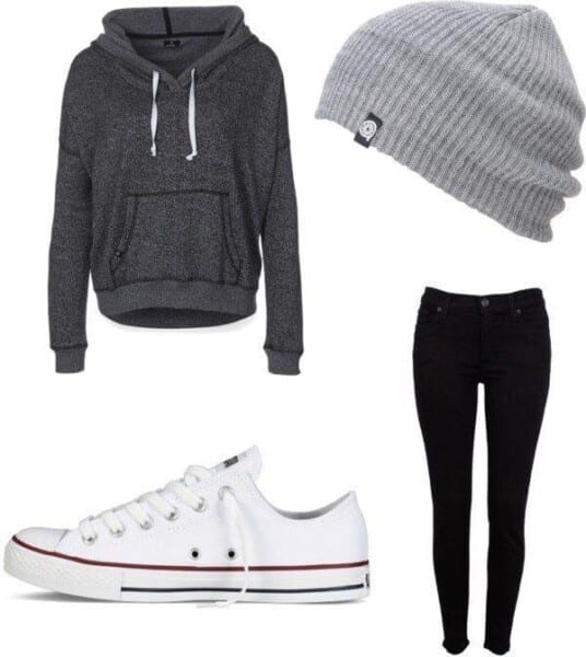 25 Cutest Winter Outfits For College & High School Girls