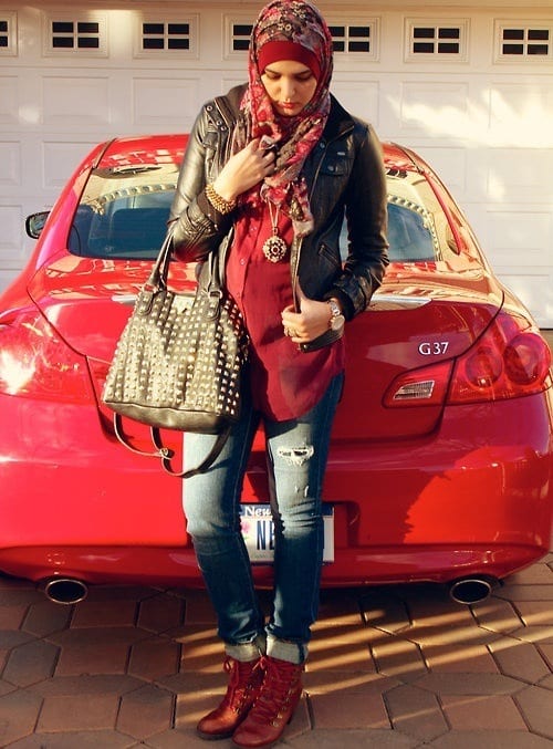 gaun hijab gaya swag (6)