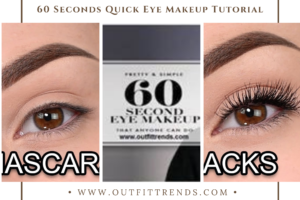 #60 Seconds Quick Eye Makeup Tutorial Anyone Can do Easily