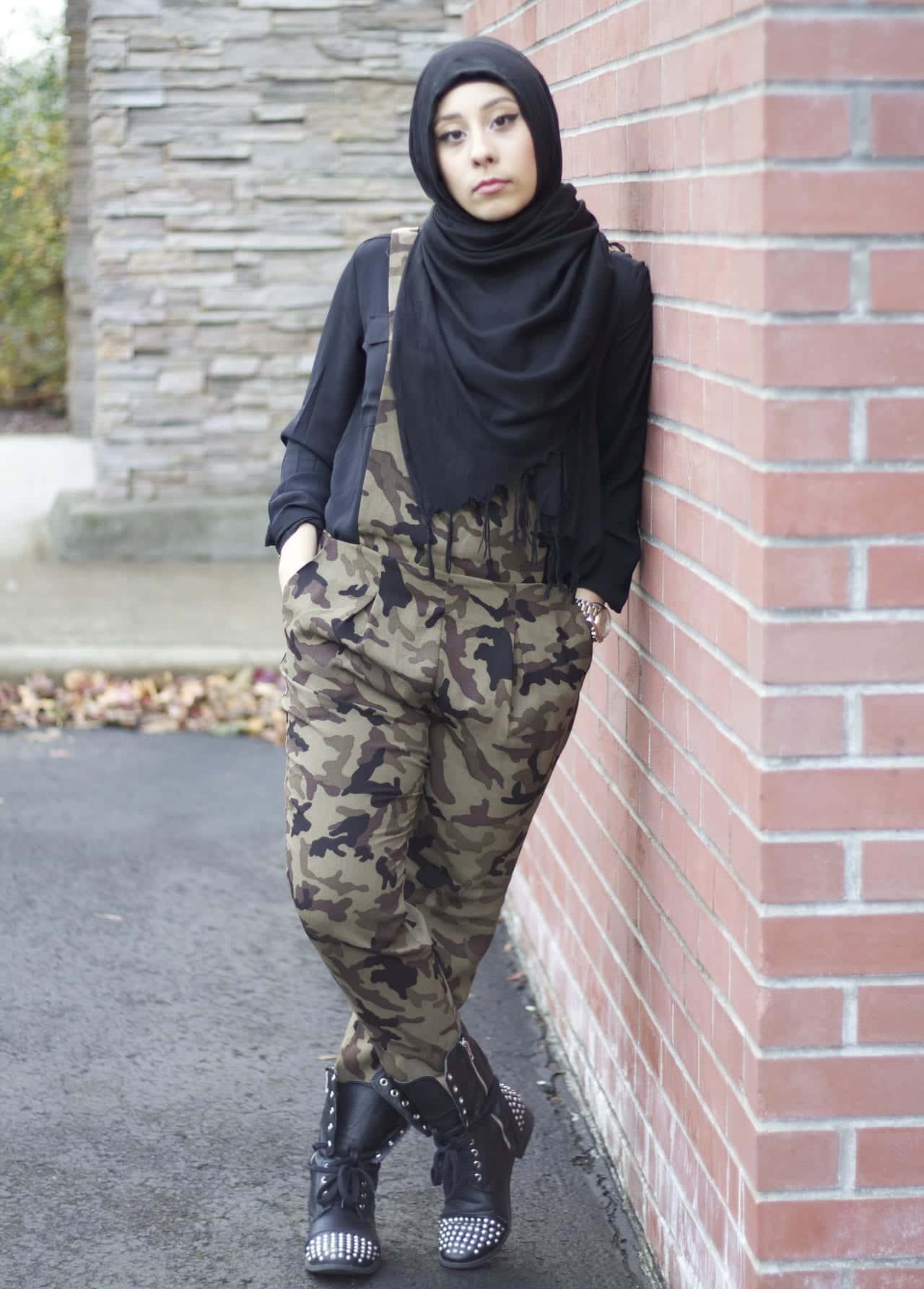 gaun hijab gaya swag (2)