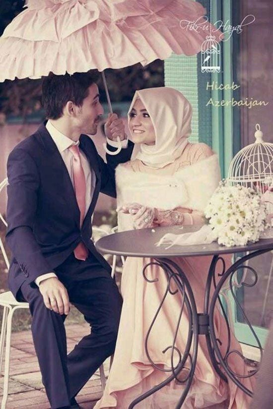 cute muslim couple photos