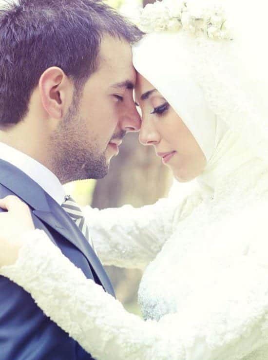 muslim romantic couple marriage photos