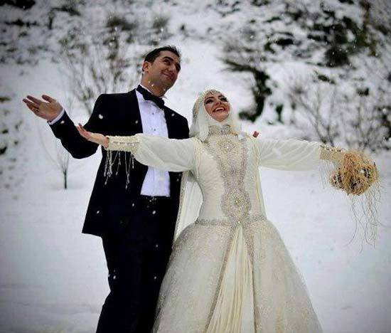 muslim couple honey moon pics