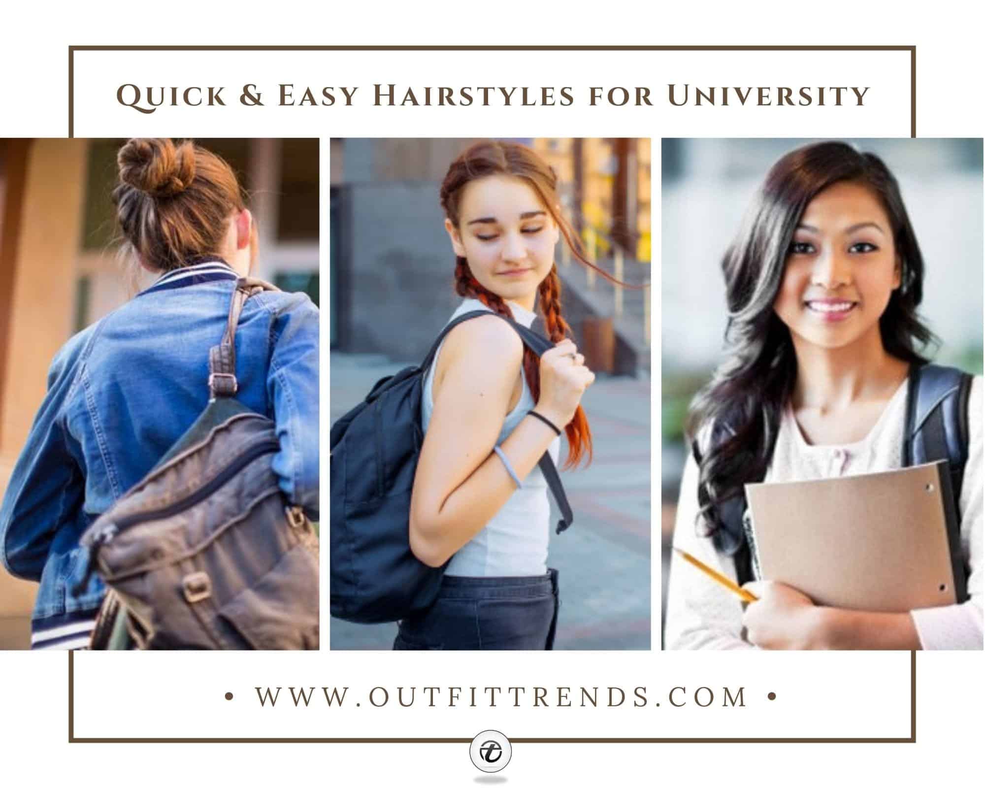 hairstyles for university girls