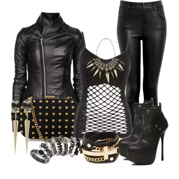 women biker fashion ideas (1)