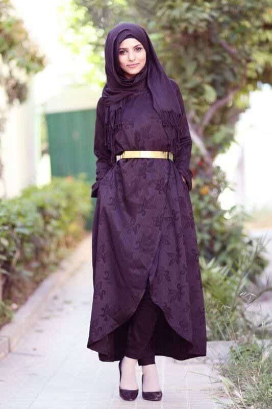 12 Ideas on How To Wear Abaya With Hijab