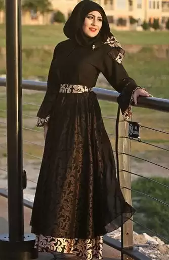 Couture Hijab Style Abaya