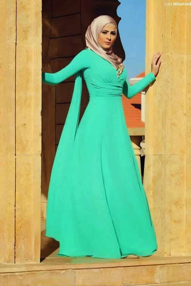 Kaftan Style Abaya with Hijab