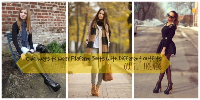 how to wear platform boots