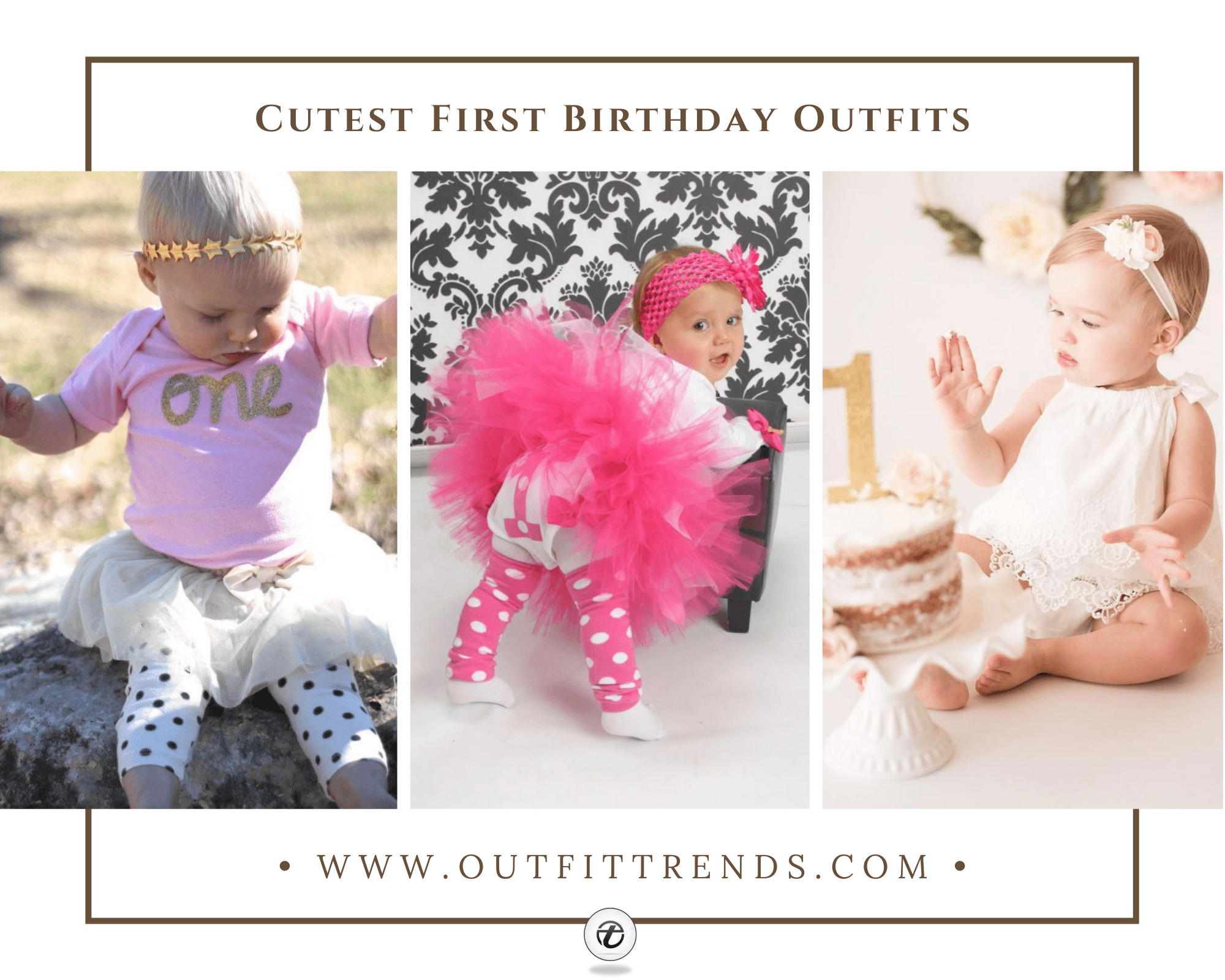 first birthday outfits for baby girls