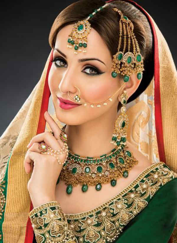 14 Cute Mehndi Makeup Styles And Ideas003