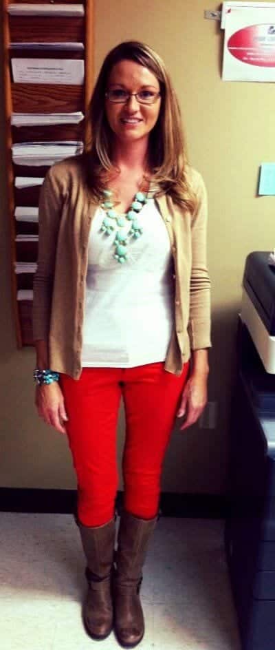 cute outfits combinations for teachers (16)