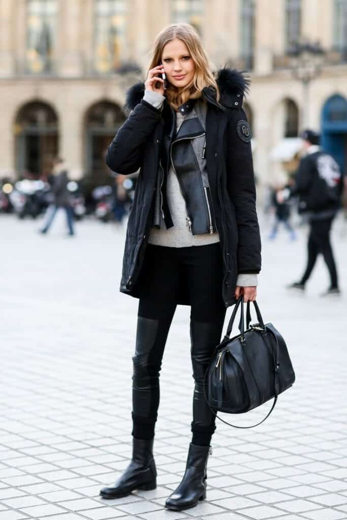 Winter style for tall girls