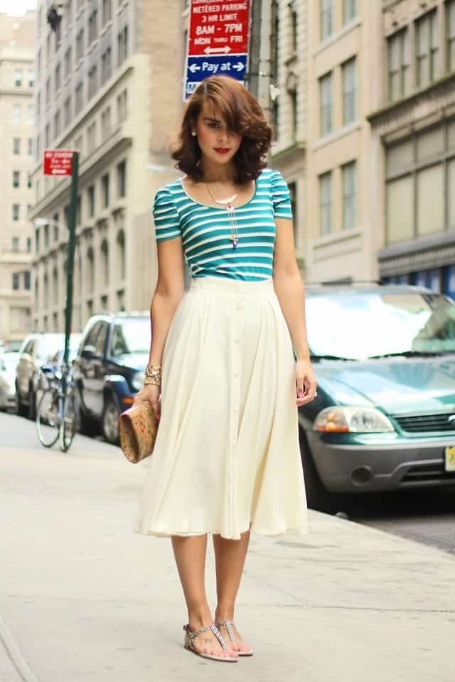 white-midi-skirt