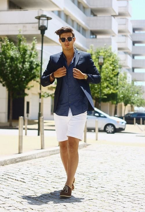 40+ Stylish Men's Outfits with Shorts For Summer 2022