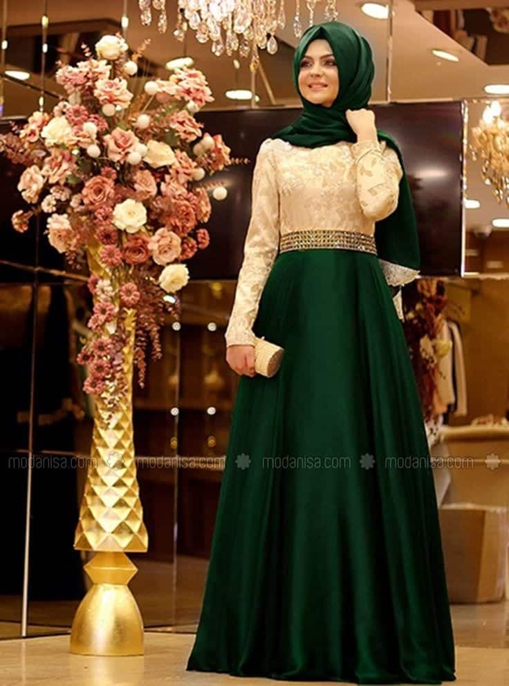 30 Latest Eid Hijab Styles With Eid Dresses-2022 Eid Fashion