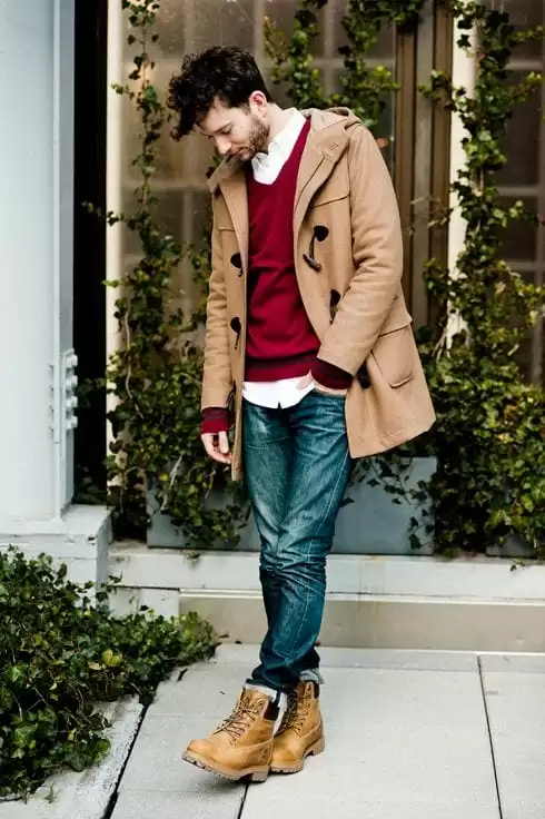 male outfits with timberland shoes11