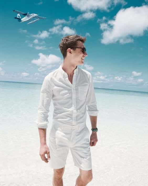 15 Ideal White Party Outfit Ideas for Men for Handsome Look