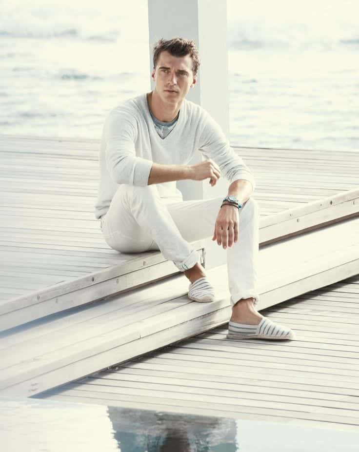 15 Ideal White Party Outfit Ideas for Men for Handsome Look