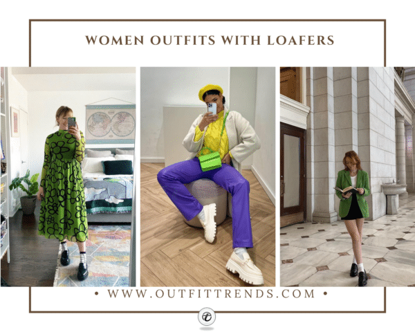 women outfits with loafers