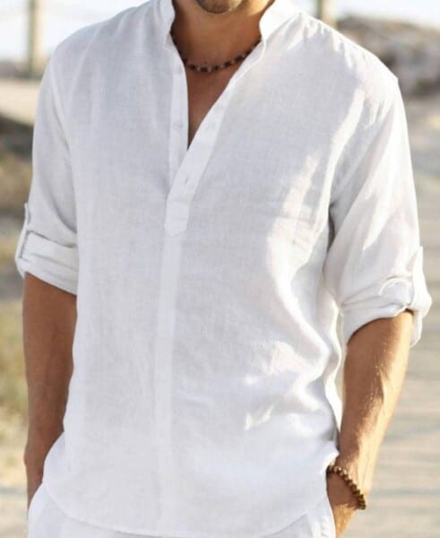 Men's White Shirt Outfits-30 Combinations with White Shirts