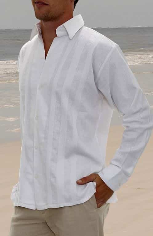 White Shirt Outfits for Men (1)