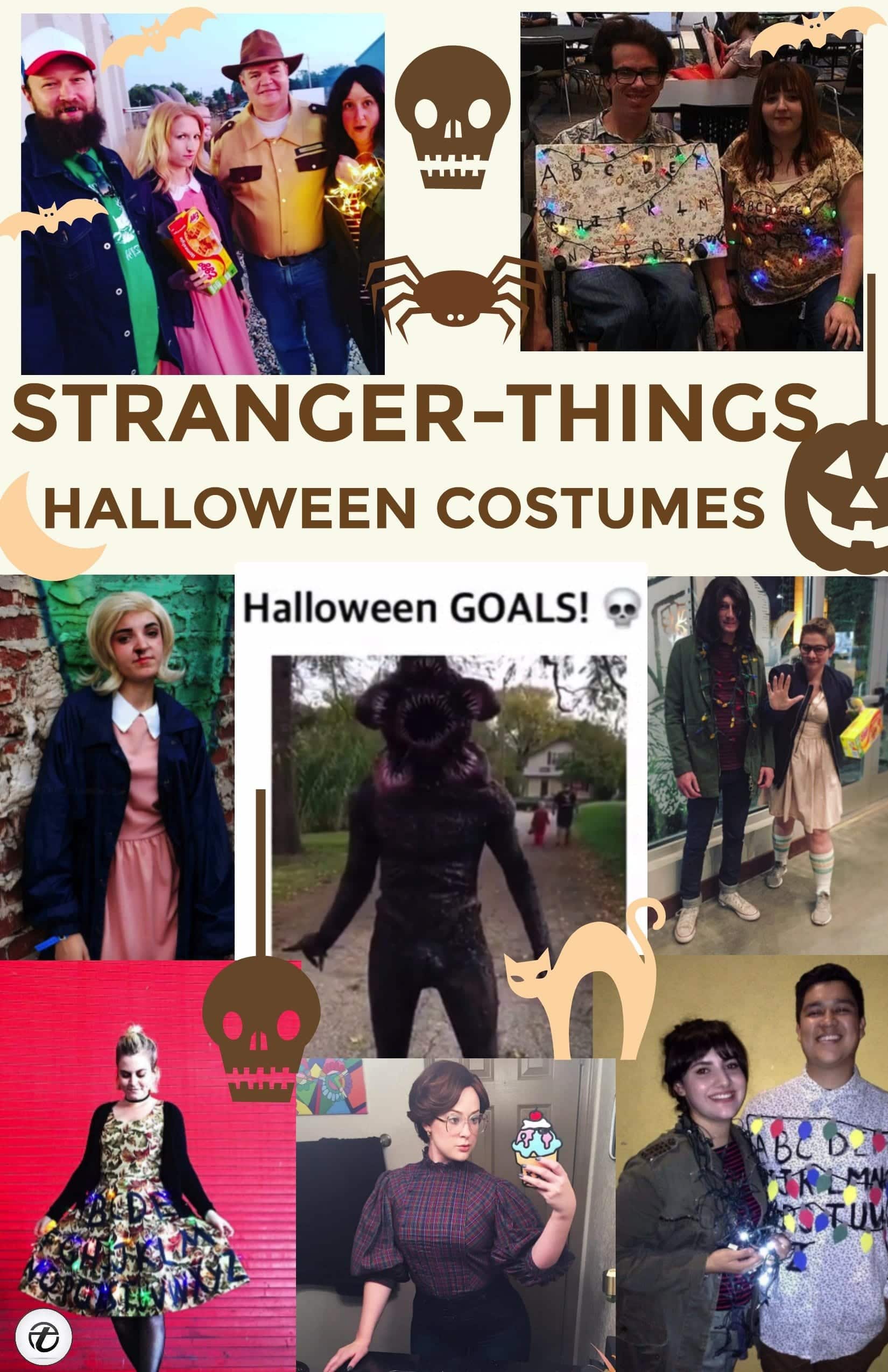 latest stranger things halloween costume ideas