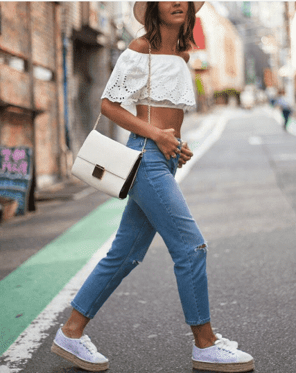 Outfits With Espadrilles–17 Ideas How To Wear Espadrilles