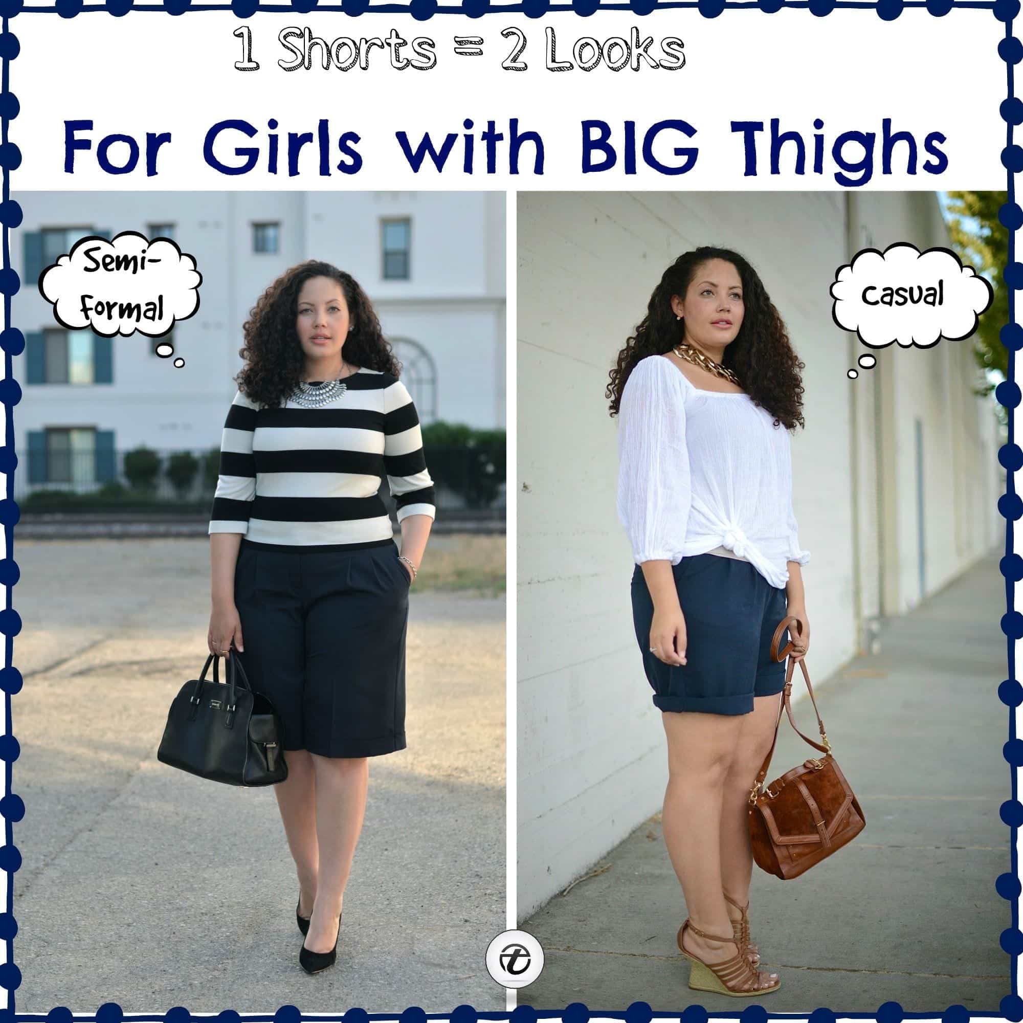 outfits for women with big thighs