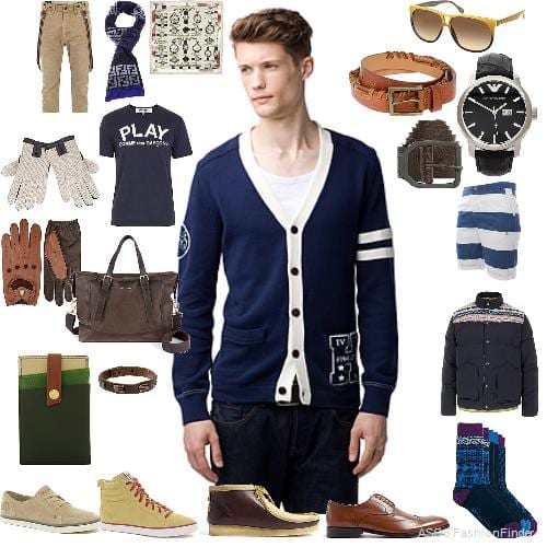 College Guy Outfit-20 Trendy Outfits for College Guys