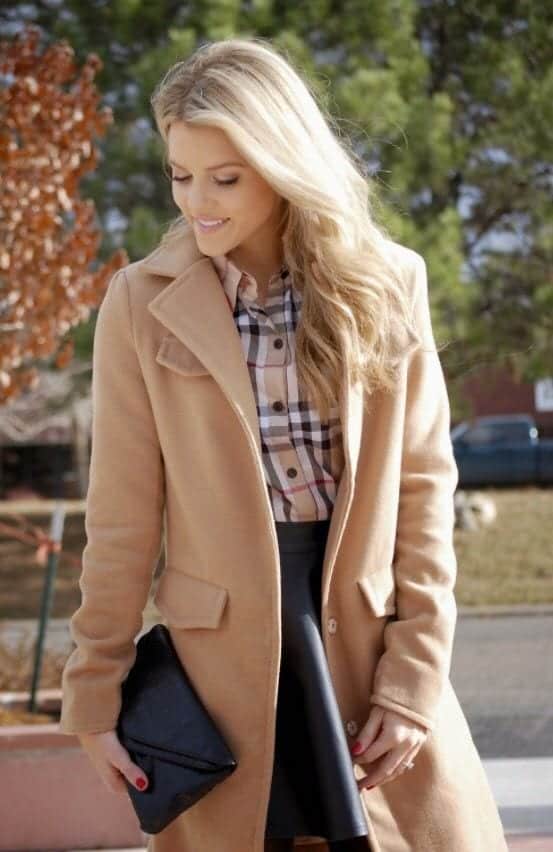 How to Style Camel Coats? 18 Cute Outfits with Camel Coat