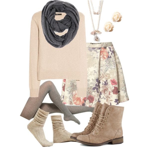 Winter Polyvore Combinations(10)