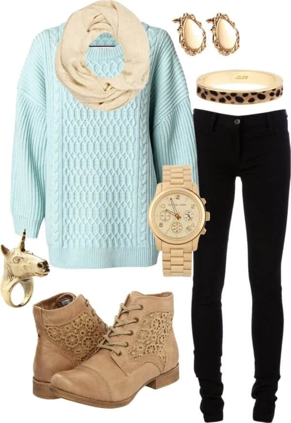 Winter Polyvore Combinations(13)