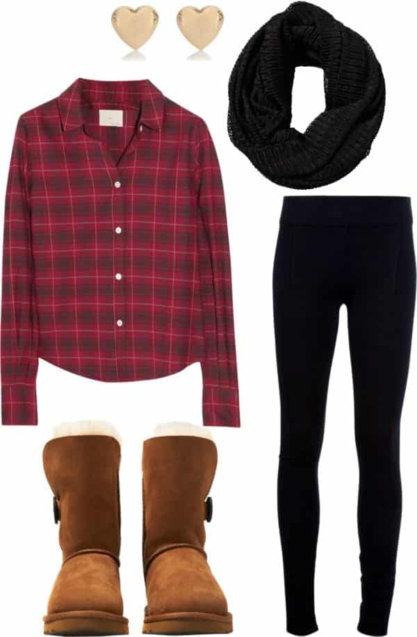 Winter Polyvore Combinations(14)