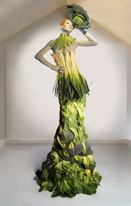 vegetable dress 6