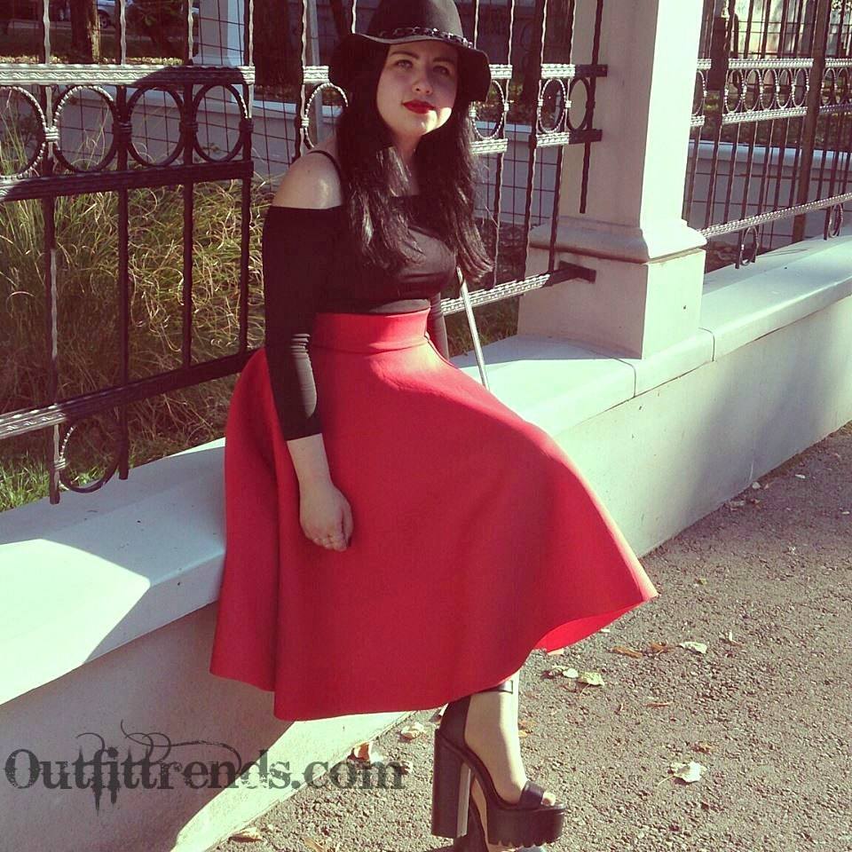 How To Style Red Skirts? 11 Outfit Ideas
