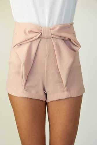 High waisted short outfits for girls 5