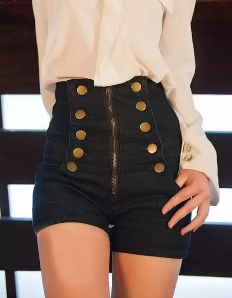 High waisted short outfits for girls 14