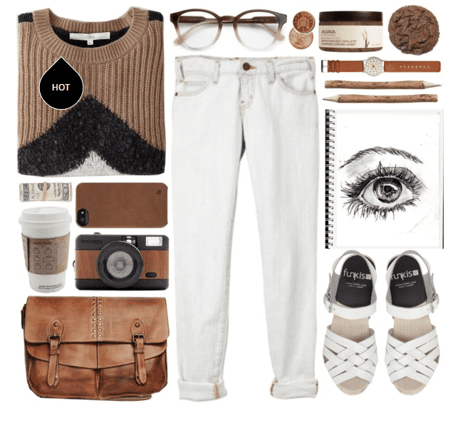Outfit With White Jeans - 30 Chic Ways to Style White Jeans