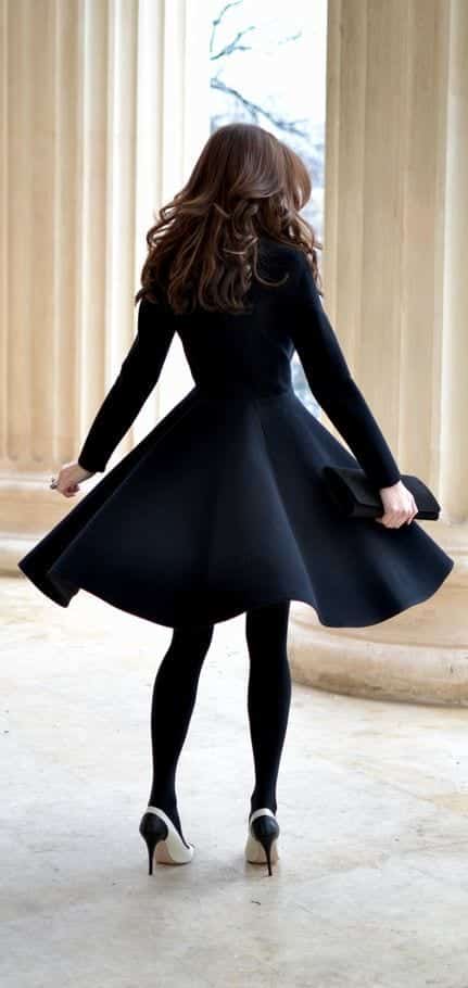 how to wear black tights (10)
