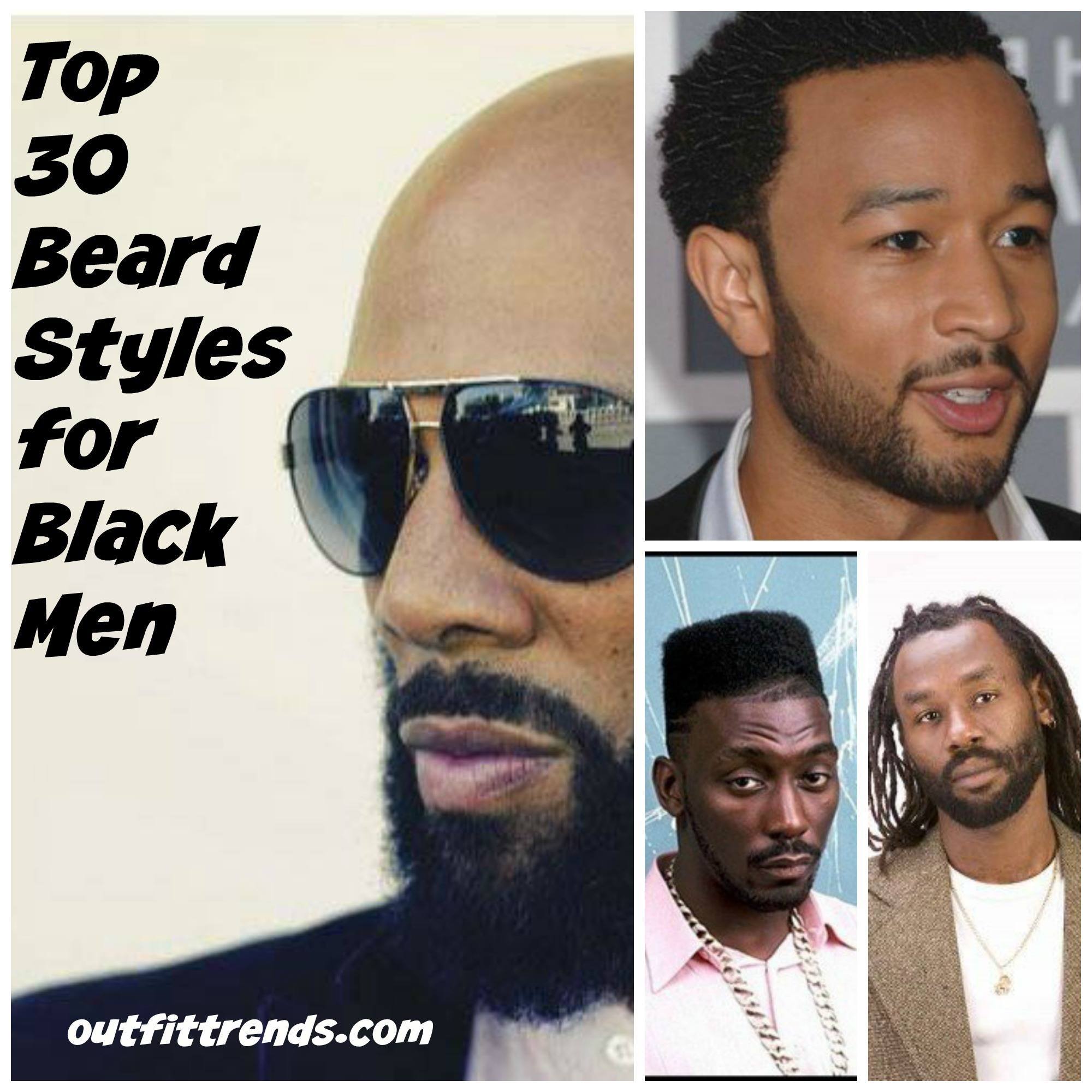 Latest Beard Styles for Black Men - 30 Hottest Facial Hairs