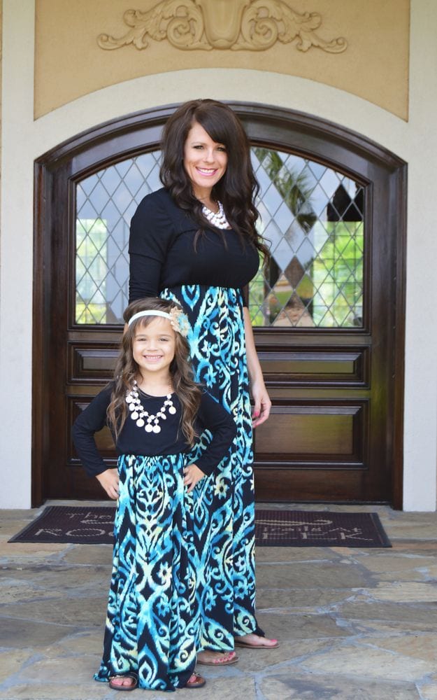 matching dresses for mothers and daughters (5)