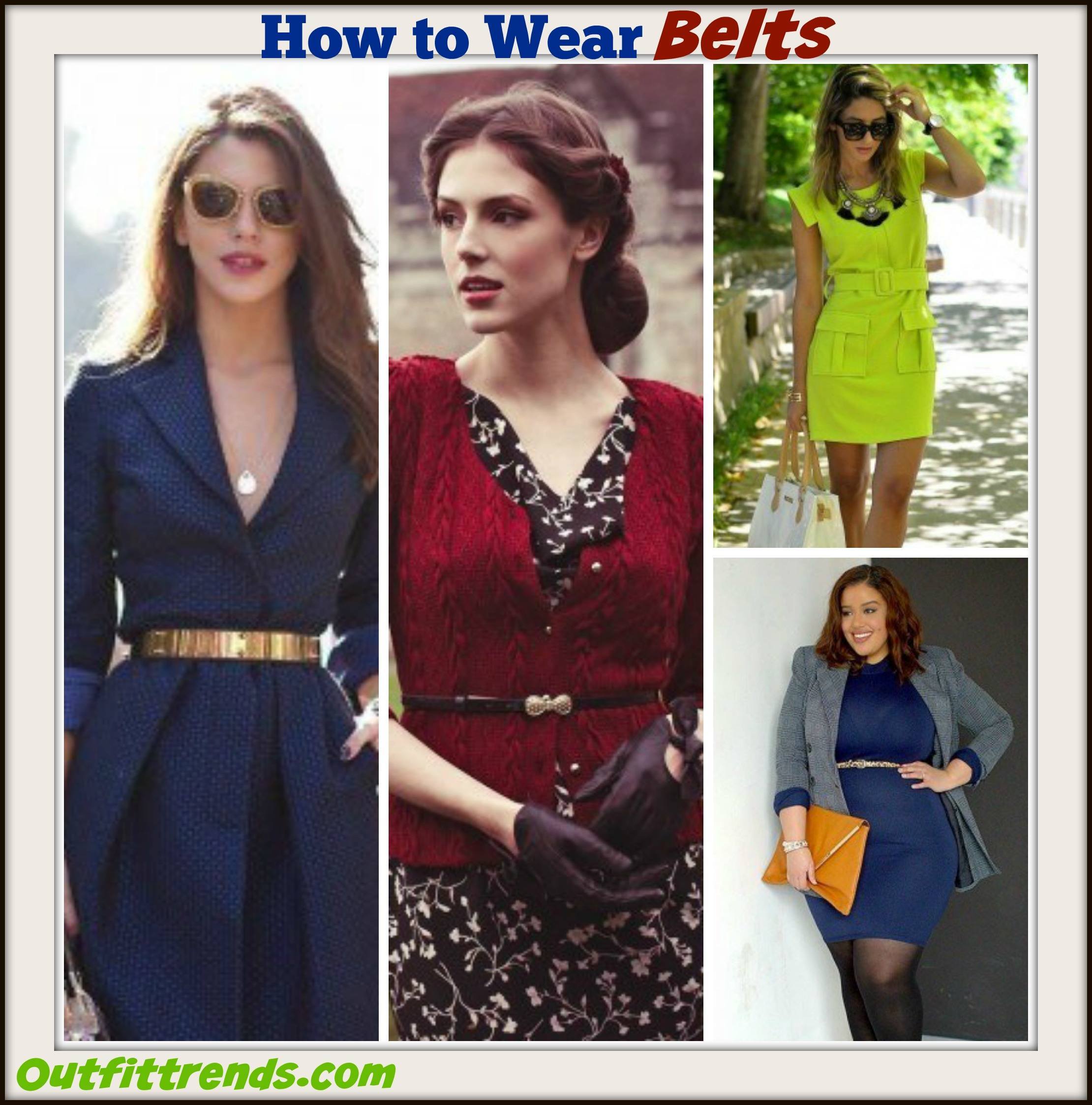 How to Wear Waist Belt?18 Perfect Outfit Ideas with Waist Belt