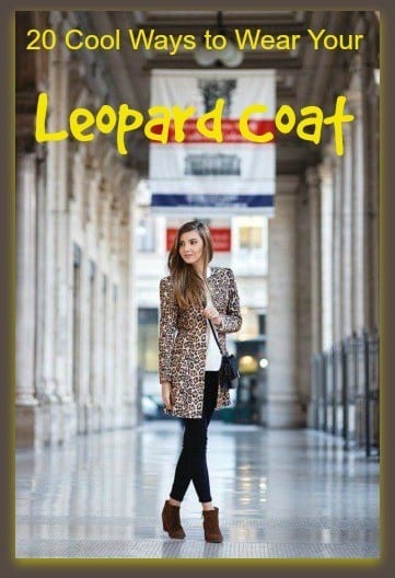 Outfits with Leopard Coats- 20 Ways to Style Leopard Print Coats