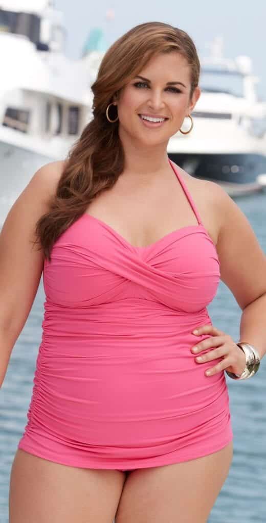 pink outfits for plus size girls (19)