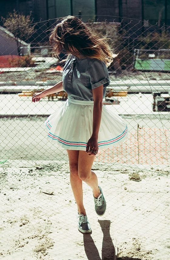 Outfits with Tennis Skirt - 24 Ways to Style Tennis Skirt