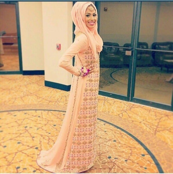 Beautiful Engagement Dresses For Hijabis