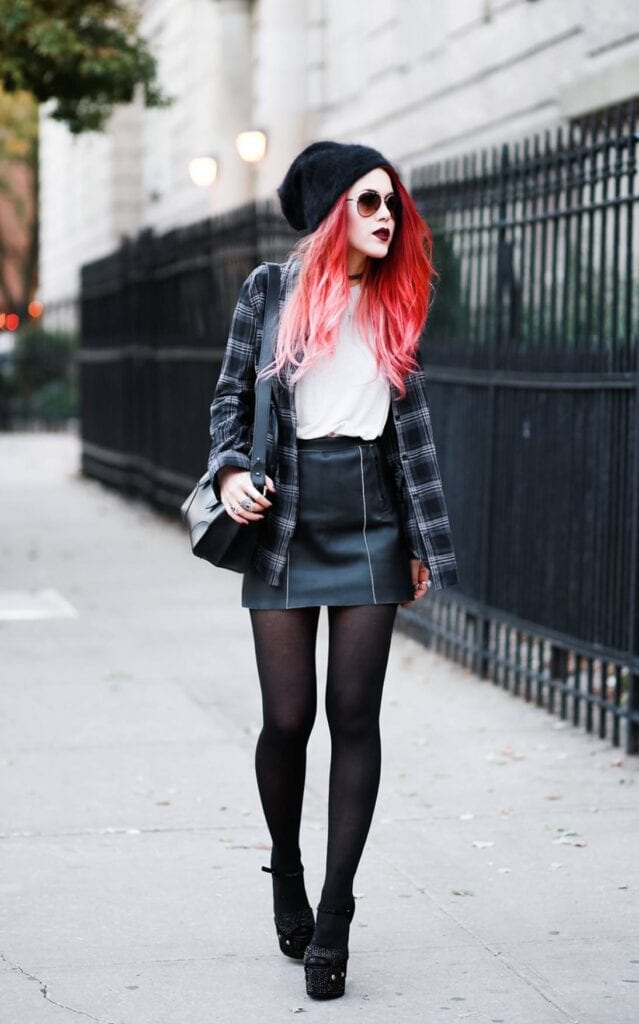 How to Dress Punk? 25 Cute Punk Rock Outfit Ideas for Girls