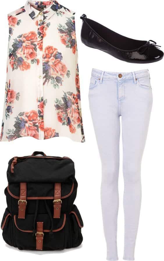 20 Cute First Day Of College Outfits For Girls